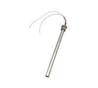 Cartouche chauffante filetée 3/4 "DN20, élément chauffant en acier inoxydable for chauffe-eau, Tube de 16mm de diamètre(220V,DN20 16x350mm 1500W)