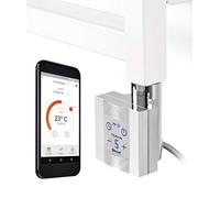 Cartouche Chauffante pour Radiateur Sèche-serviettes avec App - Contrôleur, 300 Watt, Chrome, Électrique Thermoplongeur Serviettes, Électrique, Sèche-serviettes, Anapont