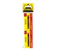 Cartouche combinée ONLINE, la solution pour les systèmes de remplissage ONLINE + Standard + LAMY, rouge, 2 paquets de 5 cartouches