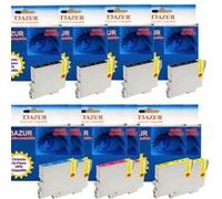 Cartouche compatible - 10 Cartouches Epson T0551/ T0552/ T0553/ T0554 - Compatibles G