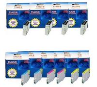 Cartouche compatible - 10 Cartouches Epson T1001-T1004 - Compatibles G