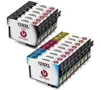 Cartouche compatible - 15x Cartouche epson 128 xl t1281 t1282 t1283 t1284 t1285 multipack compatible Epson SX235W SX420W SX435W SX440W SX130 SX230