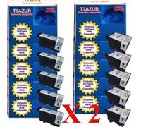 Cartouche compatible - 20 Cartouches Epson T007-T008 - Compatibles G