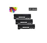 Cartouche compatible - 3x Compatible Noir Cartouche Toner Pour HP CB436A 36A - Laserjet Pro M1522NF M1120N M1522N
