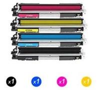 Cartouche compatible - 4 Toner Cartouche Compatible pour HP CF350A - CF353A HP Color LaserJet Pro MFP M177FW Multicolore G