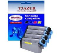 Cartouche compatible - 4 Toners Laser compatible OKI C712 C712dn C712n G