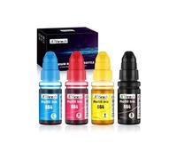 Cartouche compatible - 4 x Bouteilles d'encre compatible Epson Ecotank 664 pour Epson EcoTank Et-2500 Et-2550 Et-2600