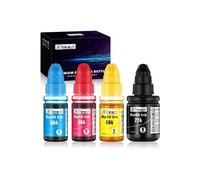 Cartouche compatible - 4x Bouteilles d'encre compatible Epson Ecotank 774 664 pour Epson Ecotank L355 L555 Et-2500 Et-2550