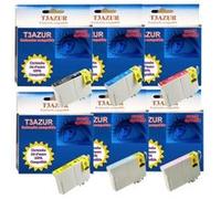 Cartouche compatible - 6 Cartouches Epson T0791 / T0792/ T0793/ T0794 XL - Compatibles Cyan G