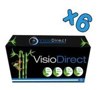 Cartouche compatible - 6 Six Toners cartouche d'encre TN2220 2600 pages générique pour Brother HL 2240D - Visiodirect - G