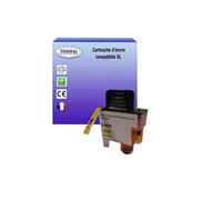 T3AZUR- Cartouche compatible avec Brother LC900 Jaune pour Brother FAX-1835C, FAX-1840C, FAX-1940CN, FAX-2440C Jaune