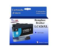 - Cartouche compatible avec Brother MFC-J4335DW, MFC-J4340DW, MFC-J4540DW, MFC-J4540DWXL, LC426XL Cyan