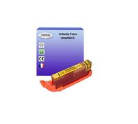 Cartouche compatible avec Canon CLI581 XL Jaune pour Canon Pixma TS9100 TS9150 TS9155 TS9500 TS9540 TS9541C TS9550 TS9551C