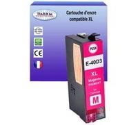 Cartouche compatible avec Epson SureColor SC-T5100, T5100M, T5100N remplace Epson T40D3 - Magenta 56ml