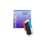 Cartouche compatible avec HP PhotoSmart 2011 WiFi, 5510, 5514, 5515, 5520 remplace HP 364XL ( CB323EE ) - Cyan - T3AZUR G