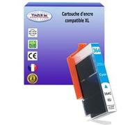Cartouche compatible avec HP PhotoSmart Plus, Plus B209, Plus B209a, Plus B210a remplace HP 364XL ( CB323EE ) - Cyan - T3AZUR G