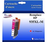 Cartouche compatible avec l'imprimante HP OfficeJet 6800 6812 6815 6820 remplace HP 935XL Magenta - T3AZUR G