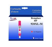 Cartouche compatible avec l'imprimante HP OfficeJet 7500A, 7500A Wide Format remplace HP 920XL Magenta -