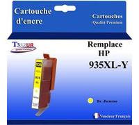 Cartouche compatible avec l'imprimante HP OfficeJet Pro 6230 ePrinter, 6820, 6830 remplace HP 935XL Jaune - T3AZUR G