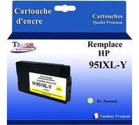 Cartouche compatible avec l'imprimante HP OfficeJet Pro 8625, 8630, 8640, 8660 remplace HP 951XL Jaune - T3AZUR G