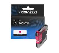 Cartouche compatible Brother LC-1100HYM - Magenta - Grande capacité