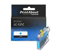 Cartouche compatible Brother LC-121C - Cyan