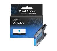 Cartouche compatible Brother LC-1220C - Cyan