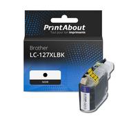 Cartouche compatible Brother LC-127XLBK - Noir - Grande capacité