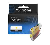 Cartouche compatible Brother LC-3213Y - Jaune - Grande capacité