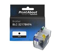 Cartouche compatible Brother LC-3217BK - Noir - Grande capacité