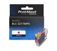 Cartouche compatible Brother LC-3217M - Magenta - Grande capacité