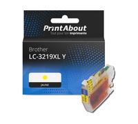 Cartouche compatible Brother LC-3219XL Y - Jaune - Grande capacité