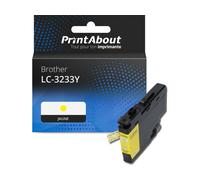 Cartouche compatible Brother LC-3233Y - Jaune