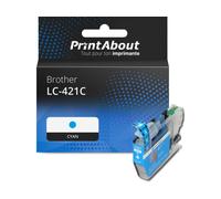 Cartouche compatible Brother LC-421C - Cyan