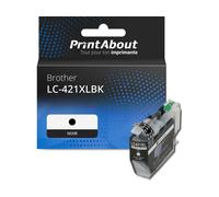 Cartouche compatible Brother LC-421XLBK - Noir - Grande capacité