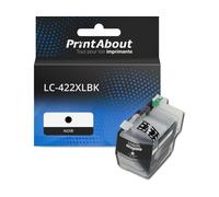 Cartouche compatible Brother LC-422XLBK - Noir - Grande capacité