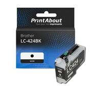 Cartouche compatible Brother LC-424BK - Noir
