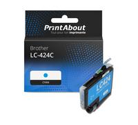 Cartouche compatible Brother LC-424C - Cyan