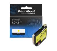 Cartouche compatible Brother LC-424Y - Jaune