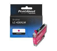 Cartouche compatible Brother LC-426XLM - Magenta - Grande capacité
