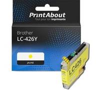 Cartouche compatible Brother LC-426Y - Jaune Jaune