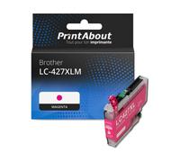 Cartouche compatible Brother LC-427XLM - Magenta - Grande capacité
