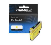 Cartouche compatible Brother LC-427XLY - Jaune - Grande capacité