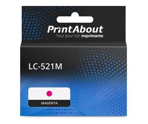 Cartouche compatible Brother LC-521M - Magenta