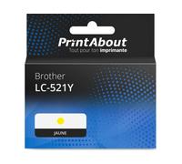 Cartouche compatible Brother LC-521Y - Jaune