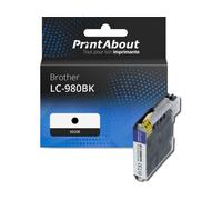 Cartouche compatible Brother LC-980BK - Noir