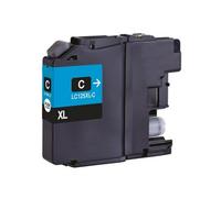 Cartouche compatible Brother LC125XLC LC 125 LC-125 Cyan