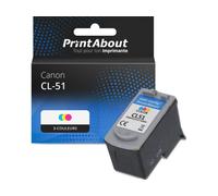 Cartouche compatible Canon CL-51 - 3-couleurs - Grande capacité
