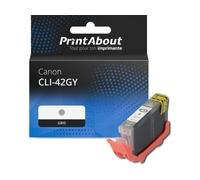 Cartouche compatible Canon CLI-42GY - Gris