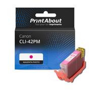 Cartouche compatible Canon CLI-42PM - Magenta photo